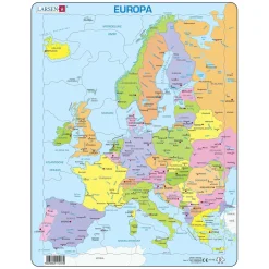 Selecta Larsen Legpuzzel Kaart Europa, 37st. Best