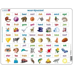 Selecta Larsen Leren Lezen Woordpuzzel, 40st. Discount