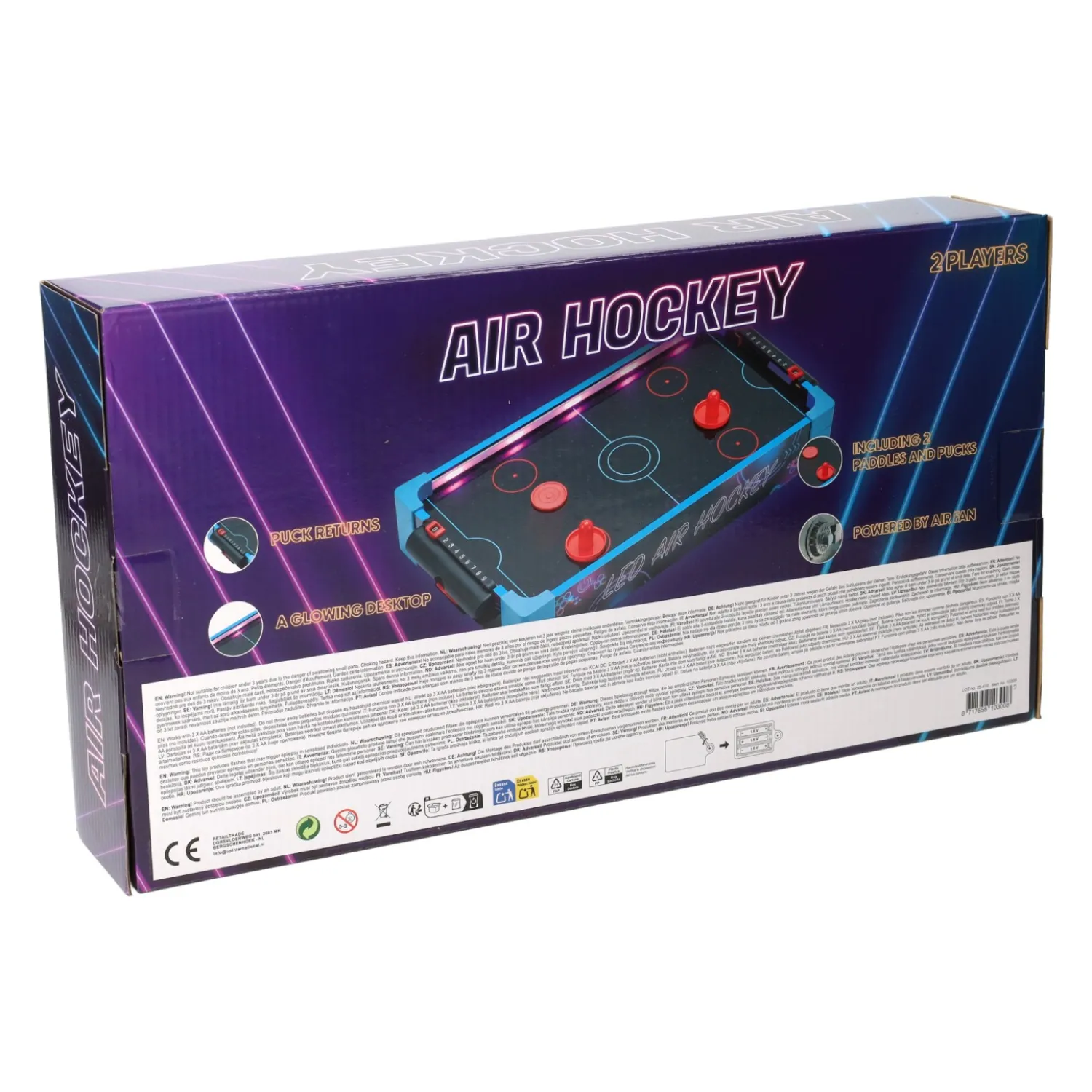 LED Air Hockey Tafel-Johntoy Discount