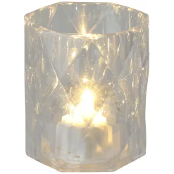 Led Theelicht Transparant, 12st.- New