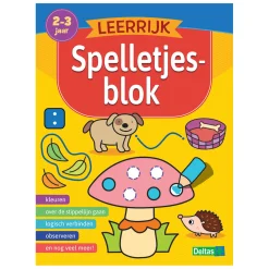 Leerrijk spelletjesblok 2-3 jaar>Deltas Sale