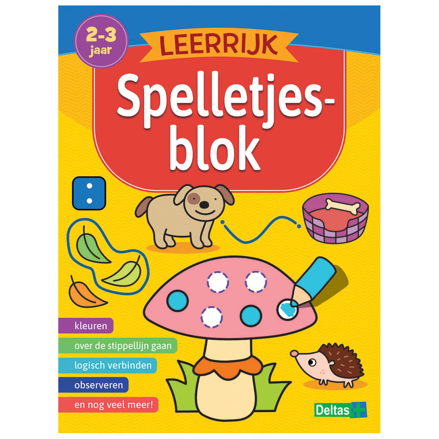 Leerrijk spelletjesblok 2-3 jaar>Deltas Sale