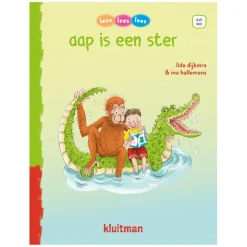 lees lees lees - aap is een ster (AVI-M3)-Uitgeverij Kluitman New