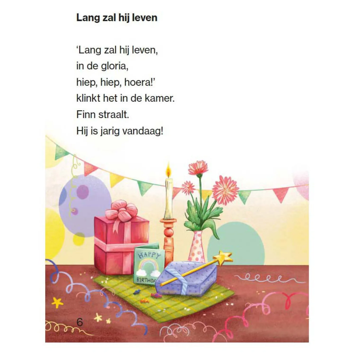 Leesboek Voor Beginnende Lezers - Hoera, ik ben Jarig-Deltas Sale