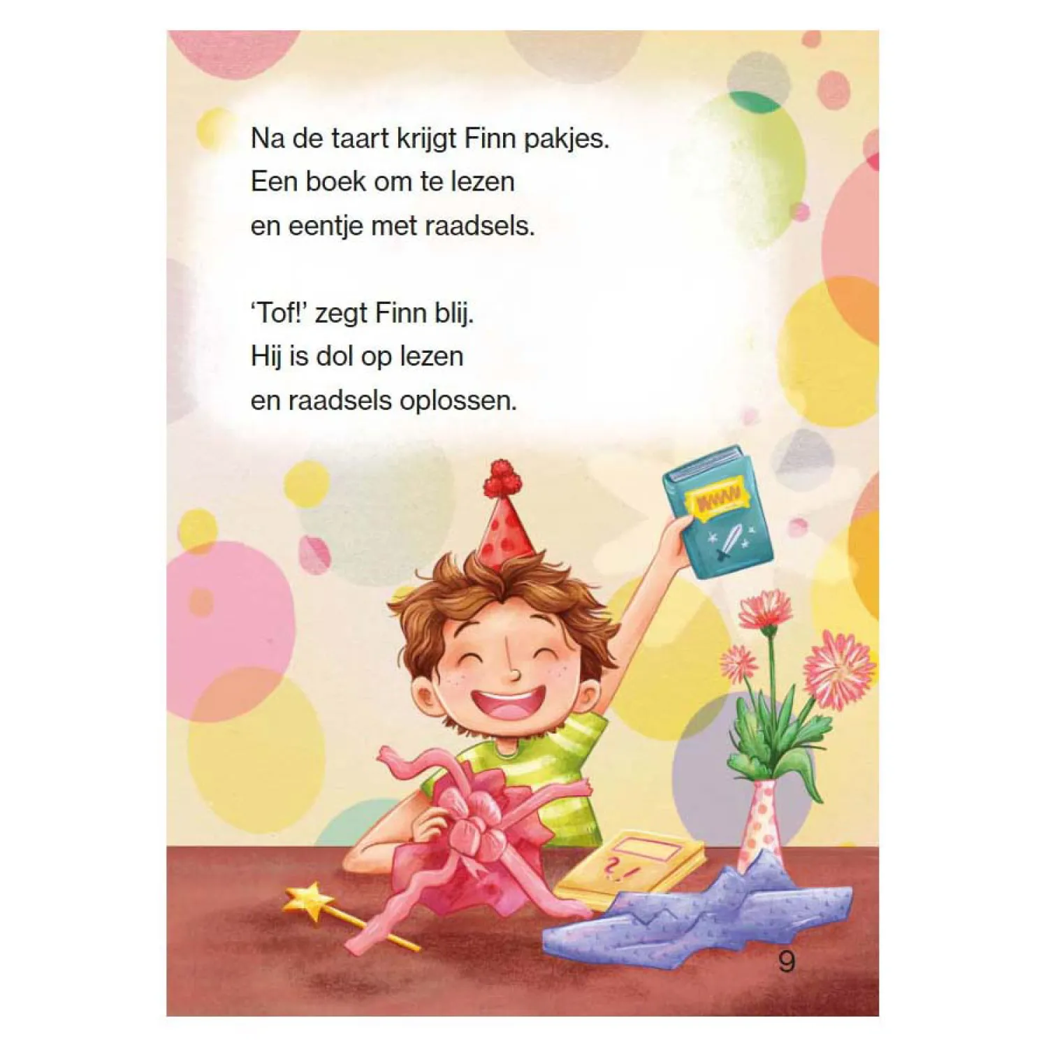 Leesboek Voor Beginnende Lezers - Hoera, ik ben Jarig-Deltas Sale