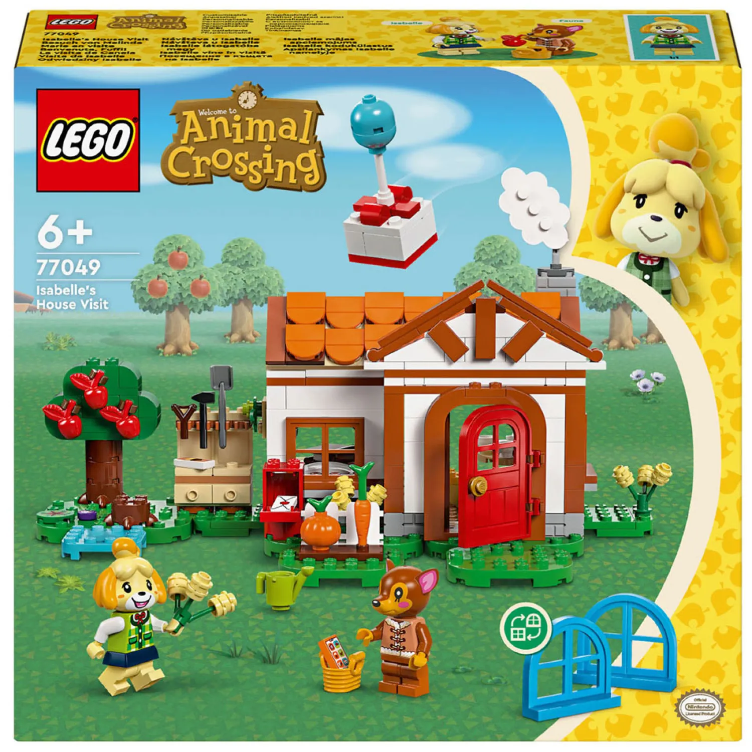 Animal Crossing 77049 Isabelle op Visite-LEGO