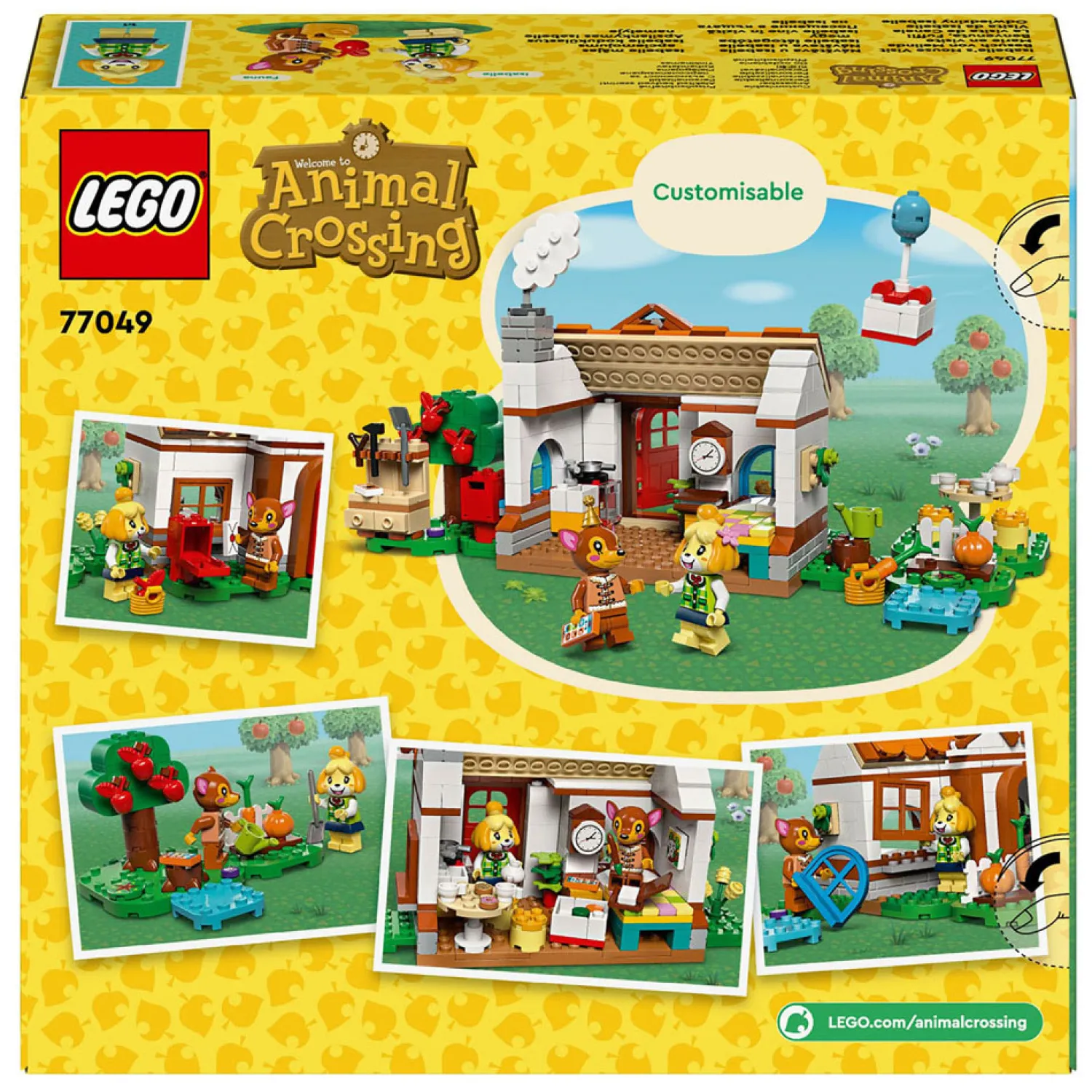 Animal Crossing 77049 Isabelle op Visite-LEGO