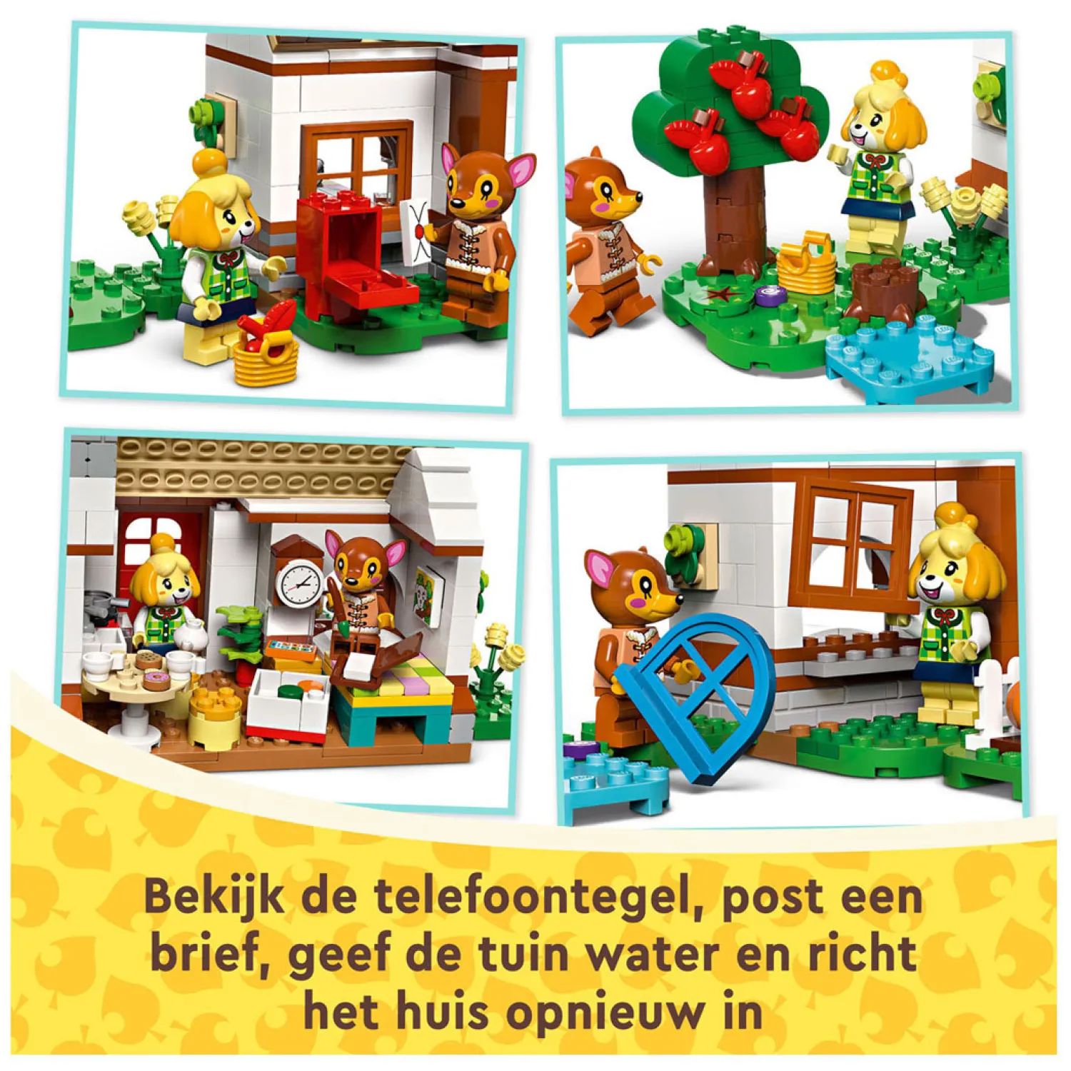 Animal Crossing 77049 Isabelle op Visite-LEGO