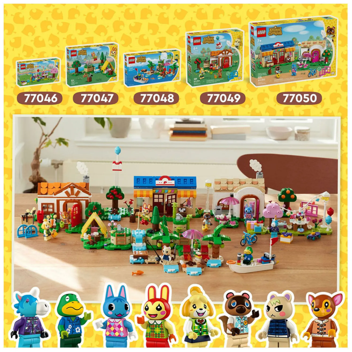 Animal Crossing 77049 Isabelle op Visite-LEGO