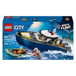 City 60456 Achtervolging met Politieboot>LEGO New