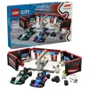 City 60444 F1 Garage met Mercedes-Amg En Alpine Auto's-LEGO Sale