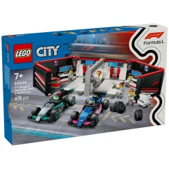 City 60444 F1 Garage met Mercedes-Amg En Alpine Auto's-LEGO Sale
