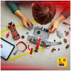 City 60443 F1 Pitstop en Pitcrew Met Ferrari Auto-LEGO Outlet