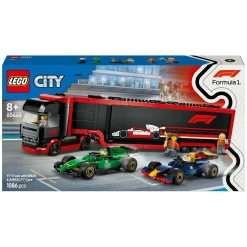 City 60445 F1 Truck Met Rb20 En Amr24 F1 Auto's-LEGO Discount