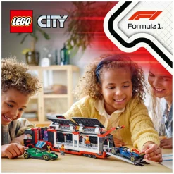 City 60445 F1 Truck Met Rb20 En Amr24 F1 Auto's-LEGO Discount