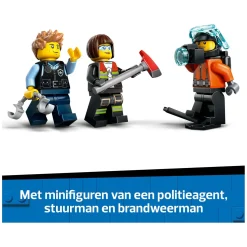 City 60462 Helikopter, Brandweerauto en Onderzeeer Remix-LEGO Sale