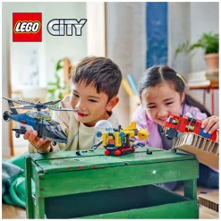 City 60462 Helikopter, Brandweerauto en Onderzeeer Remix-LEGO Sale