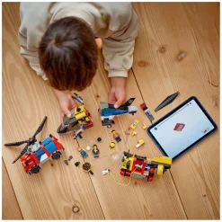 City 60462 Helikopter, Brandweerauto en Onderzeeer Remix-LEGO Sale