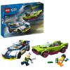 City 60415 Politiewagen en Snelle Autoachtervolging>LEGO