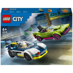 City 60415 Politiewagen en Snelle Autoachtervolging>LEGO