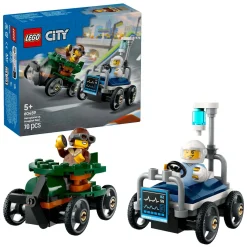 City 60459 Raceautopakket: Vliegtuig Vs. Ziekenhuisbed-LEGO Discount