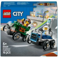 City 60459 Raceautopakket: Vliegtuig Vs. Ziekenhuisbed-LEGO Discount