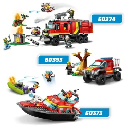 City 60373 Reddingsboot Brand-LEGO Online