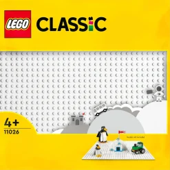 Classic 11026 Witte Bouwplaat-LEGO Hot