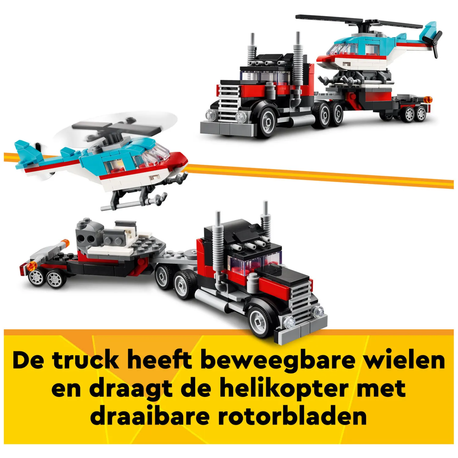 Creator 31146 Truck met Helikopter-LEGO Best