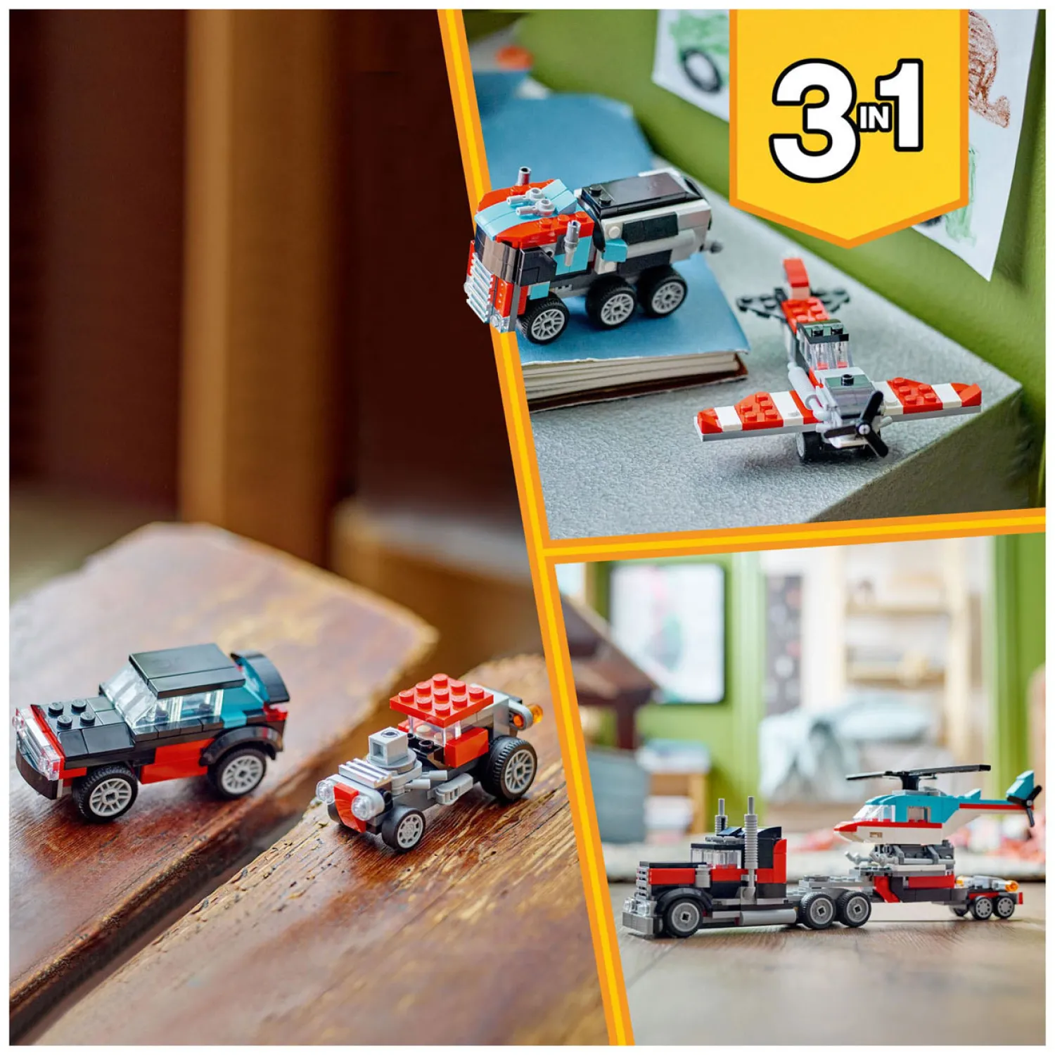 Creator 31146 Truck met Helikopter-LEGO Best