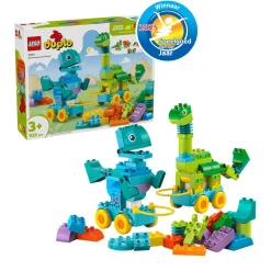 DUPLO 10451 3-in-1 Dinosaurussen op Wielen-LEGO New