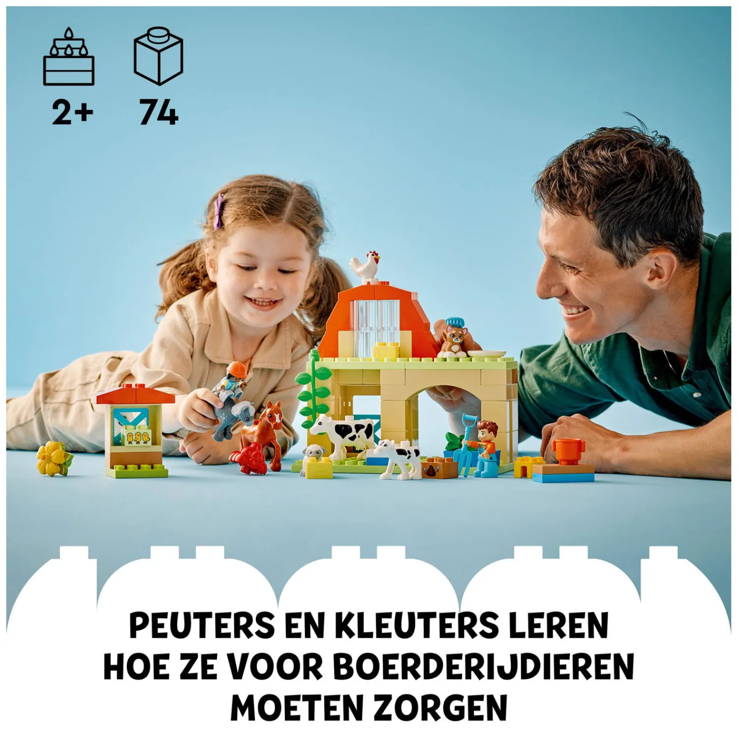 Town 10416 Dieren Verzorgen op de Boerderij-LEGO Duplo Best