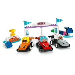 DUPLO Town 10445 F1 Team Racewagens en Coureurs><noscript><img width=