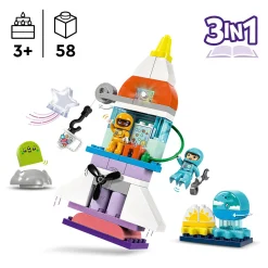 Town 10422 3-In-1 Ruimteavontuur-LEGO Duplo