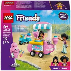 Friends 42643 Suikerspinkraam en Scooter>LEGO