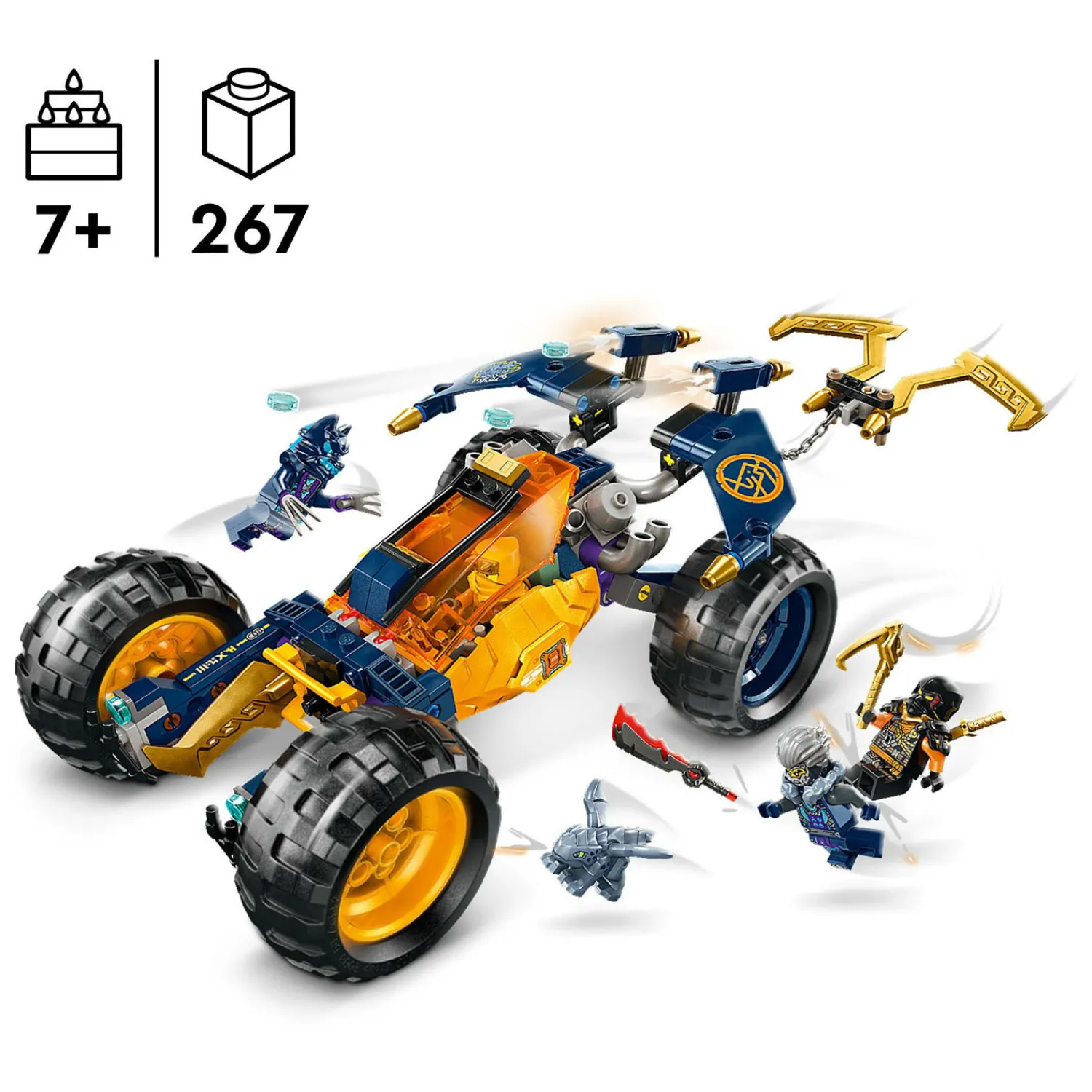 Ninajago 71811 Arins Ninjaterreinbuggy>LEGO