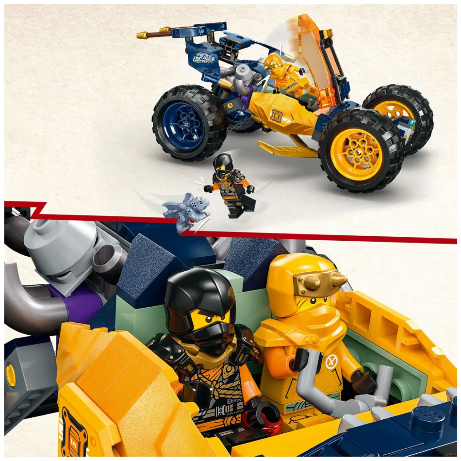 Ninajago 71811 Arins Ninjaterreinbuggy>LEGO