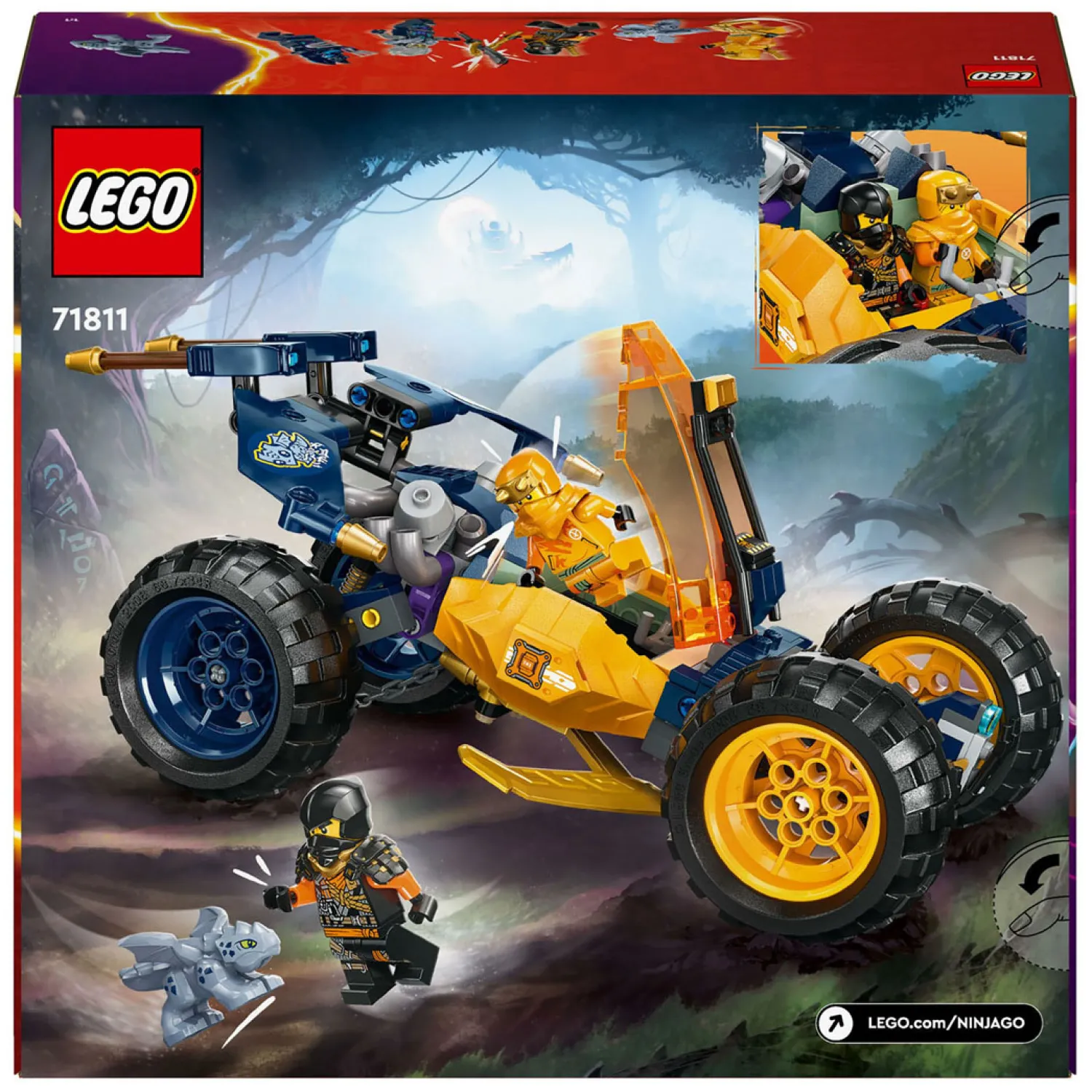 Ninajago 71811 Arins Ninjaterreinbuggy>LEGO