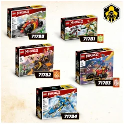 Ninjago 71780 Kai's Ninja Racewagen EVO-LEGO Outlet