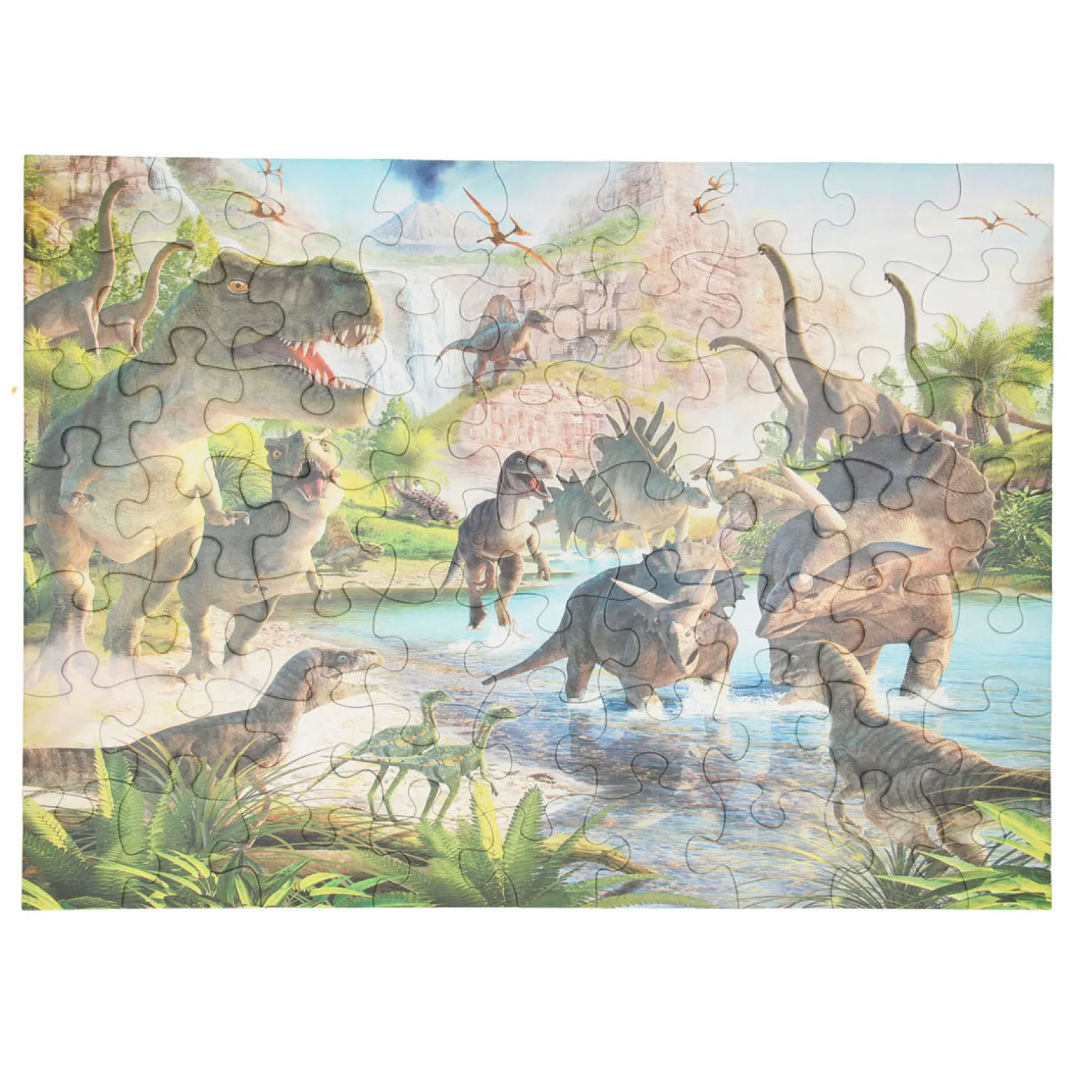 Legpuzzel Dino Wereld, 63st. New