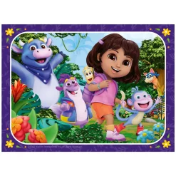 Legpuzzel Dora the Explorer Kom bij het Avontuur! - 4 Puzzels><noscript><img width=