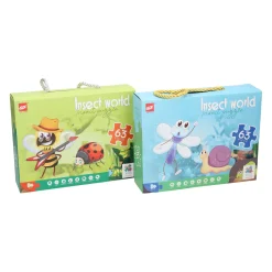 Legpuzzel Insecten Wereld, 63st.> Clearance
