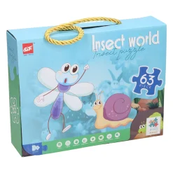 Legpuzzel Insecten Wereld, 63st.><noscript><img width=