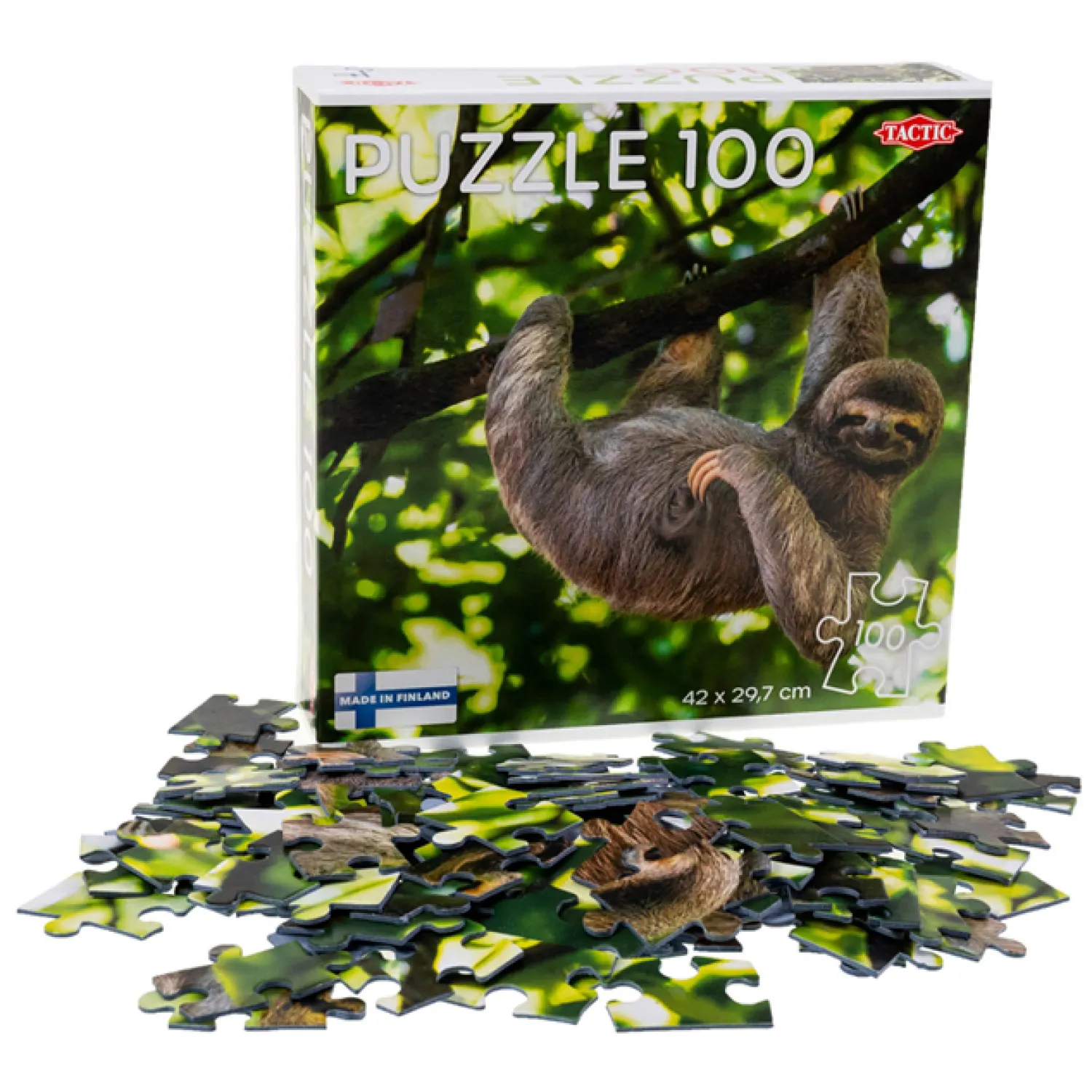 Tactic Legpuzzel Sloth Hanging on Tree, 100st. Outlet