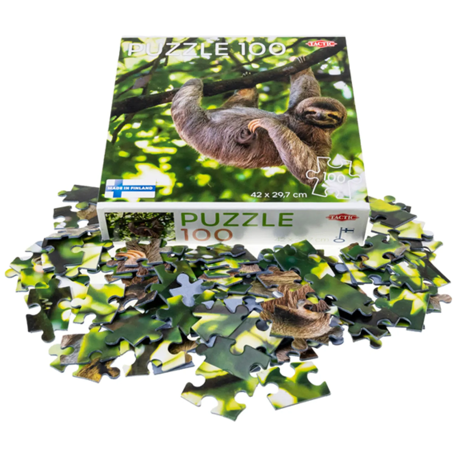 Tactic Legpuzzel Sloth Hanging on Tree, 100st. Outlet
