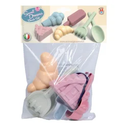 Lekkernijen Zandvormen met Schep en Hark, 6dlg.-Androni Outlet