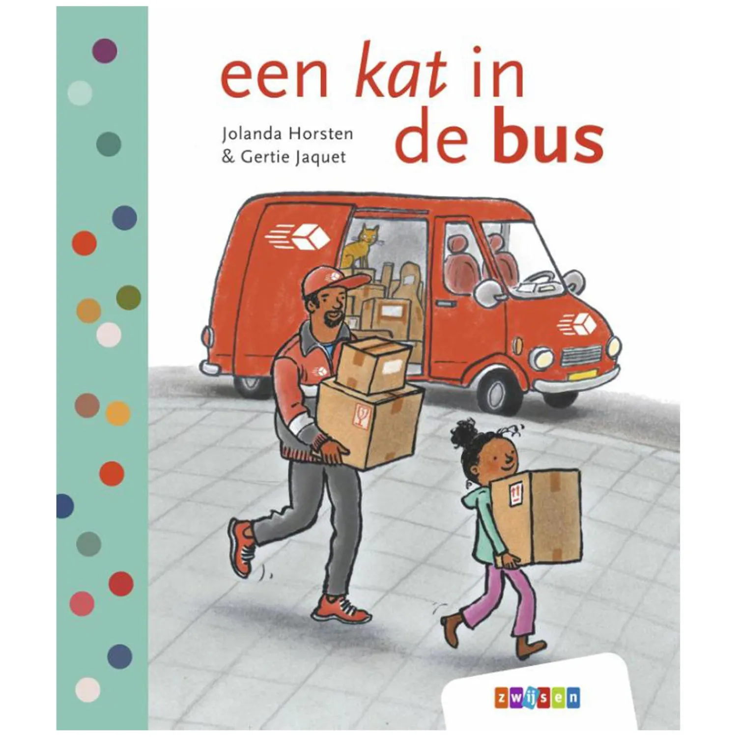 Leren lezen - een kat in de bus (AVI-M3)-WPG uitgevers