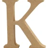 Letter K MDF 13cm, 1st.>Creativ Company Discount