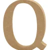 Letter Q MDF 8cm, 1st.>Creativ Company Clearance