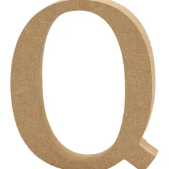 Letter Q MDF 13cm, 1st.-Creativ Company Sale